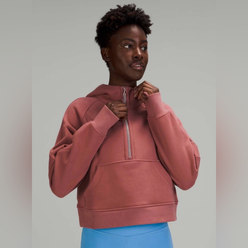 Lululemon 1/2 Zip Oversized Scuba Hoodie